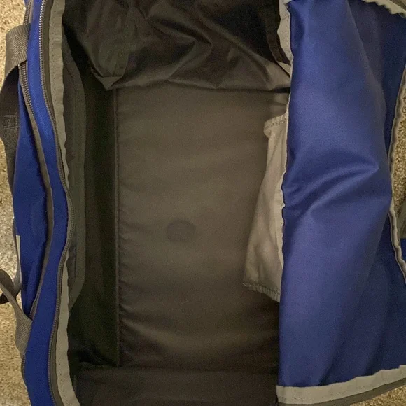 blue under armor duffel bag